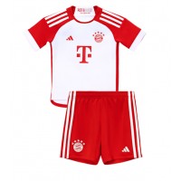 Dětský Fotbalový dres Bayern Munich Leroy Sane #10 2023-24 Domácí Krátký Rukáv (+ trenýrky)